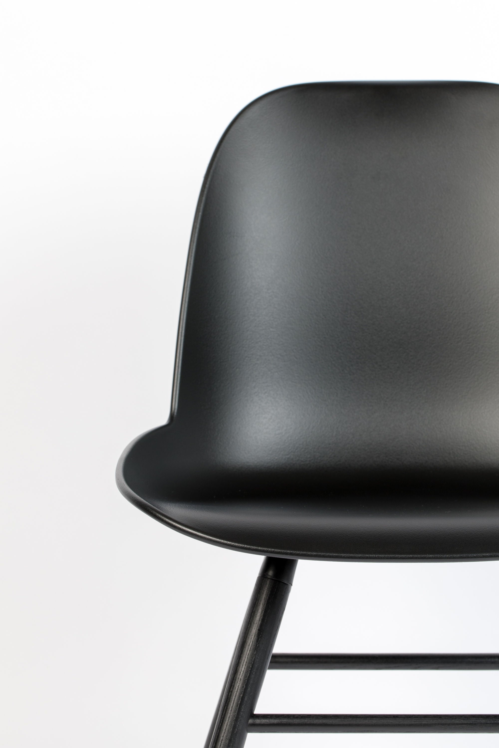 Zuiver Set of 2 Albert Kuip All Black Dining Chair